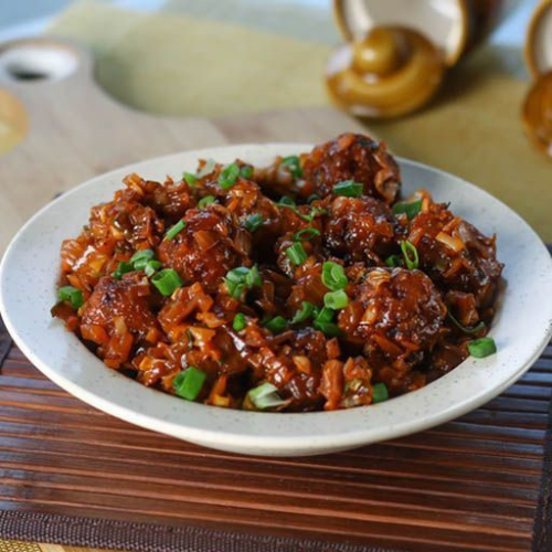 Mushroom Chilli