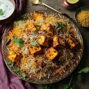Paneer Tikka Biryani