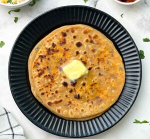 Paneer Parantha (with Amul Butter)